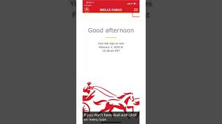 How to secure wells fargo app with dual authentication