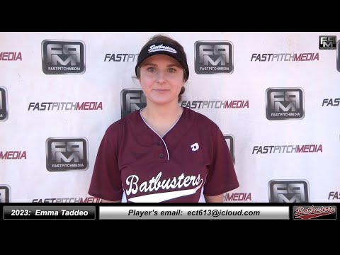 2023 Emma Taddeo - 4.0 GPA - Pitcher Softball Skills Video - Bay Area Batbusters