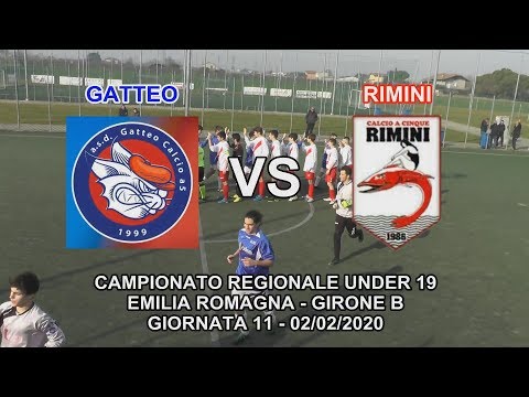 GATTEO VS RIMINI - CAMPIONATO UNDER 19 2019/2020 - GIORNATA 11 - 02/02/2020