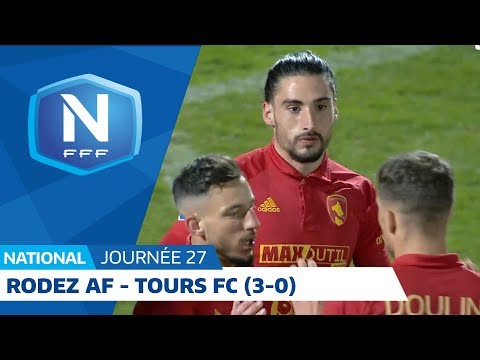J27 : Rodez AF - Tours FC (3-0), le résumé I National FFF 2018 2019