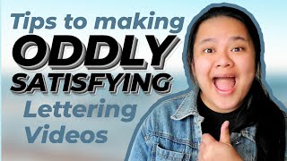 TOP 3 Tips to Improve your Lettering Videos for Instagram