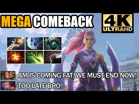 Divine Rapier Anti Mage Defend Mega Creeps - Epic Comeback Immortal Rank Dota 2 Pro Gameplay