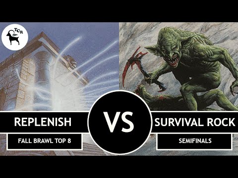 Premodern Fall Brawl 2024 Semifinals -  Replenish vs Survival Rock