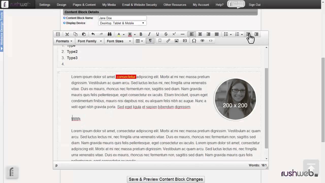 Content Editor Introduction
