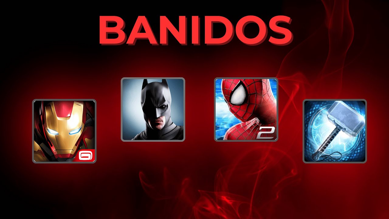 Jogos de heróis que foram BANIDOS da playstore