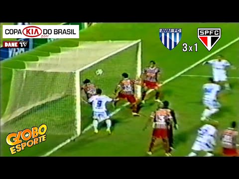 Copa do Brasil 2011 - Avaí 3x1 São Paulo