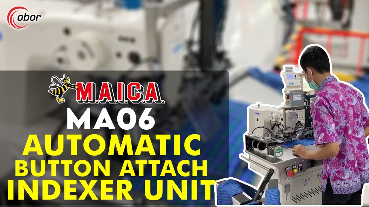 MAICA MA06 AUTOMATIC BUTTON ATTACH INDEXER UNIT