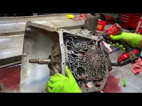 It’s been used and abused! Built TH350 many year’s ago, and it’s back for some racing modifications…