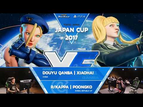 SFV: R/Kappa Poongko vs. Douyu Qanba | Xiaohai - Japan Cup 2017 Top 8 - CPT 2017
