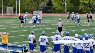 preview picture of video 'Walpole Rebels Varsity Lacrosse at Norwood Mustangs, May 21 2012'