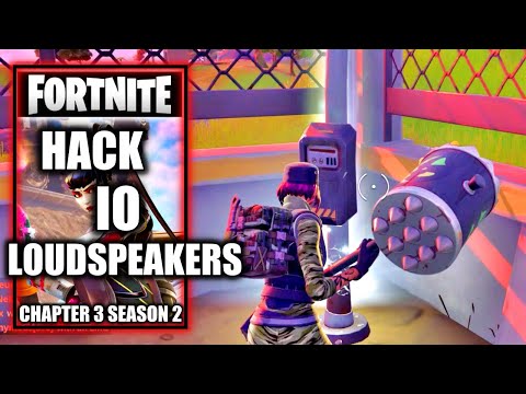 Hack IO Loudspeakers - Fortnite Resistance Week 7 Quest