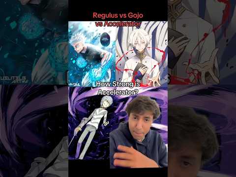 How STRONG is Accelerator compared to... #rezero #jjk #toaru #certainmagicalindex #anime #isekai