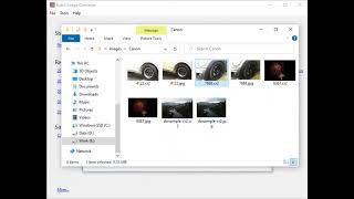 Bulk convert Canon CR2 RAW image files to JPEG format