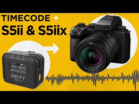 Timecode on S5, S5ii, & S5iix | Deity TC-1 + Panasonic S5