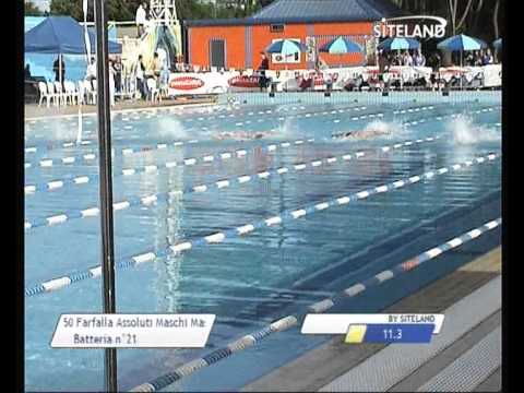 Serie 2 dei 50 Farfalla  Assoluti Maschi Master - 13 Memorial Andrea Bettiol