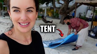 What $60 PER NIGHT gets you in Maldives? 🇲🇻 (No Music Vlog)