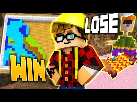 HO VINTO CON UNA COSTRUZIONE ANCORA DA FINIRE, ASSURDO!! - Build Battle