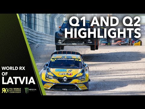 Q1 and Q2 Highlights | 2019 Neste FIA World Rallycross of Latvia