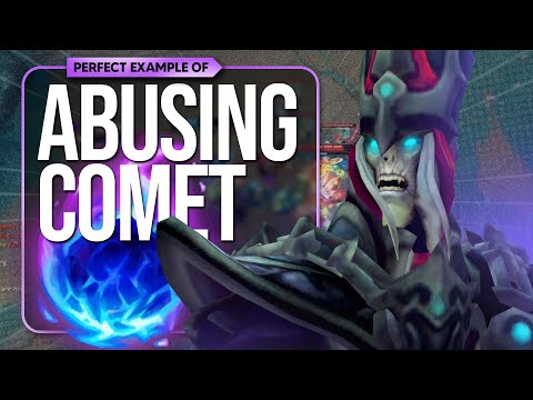 SO APPARENTLY COMET KARTHUS IS OP?