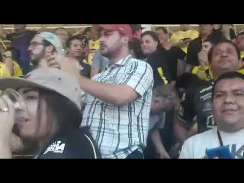 Celebración eufórica de la dirigencia con el gol de José Ayovi vs Gye City