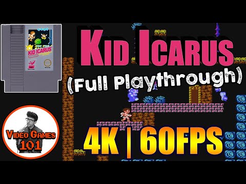 Kid Icarus Playthrough | 4K 60FPS | Video Games 101