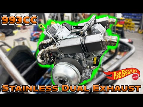 993cc V Twin Stainless Dual Exhaust Build ~ Flip - Side Buggy Ep 5