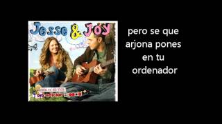 Jesse &amp; Joy - Una En Un Millon Letra Lyrics