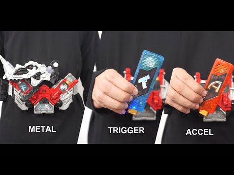 Philip's style : FANG Metal, Fang Trigger, & Fang Accel (test) Kamen rider W
