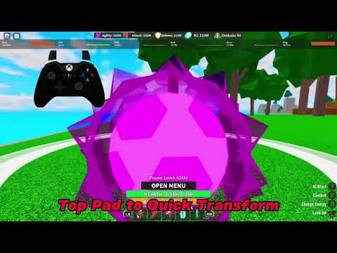 Dragon Ball Rage | Xbox Tutorial/ Controls | 2024|Roblox