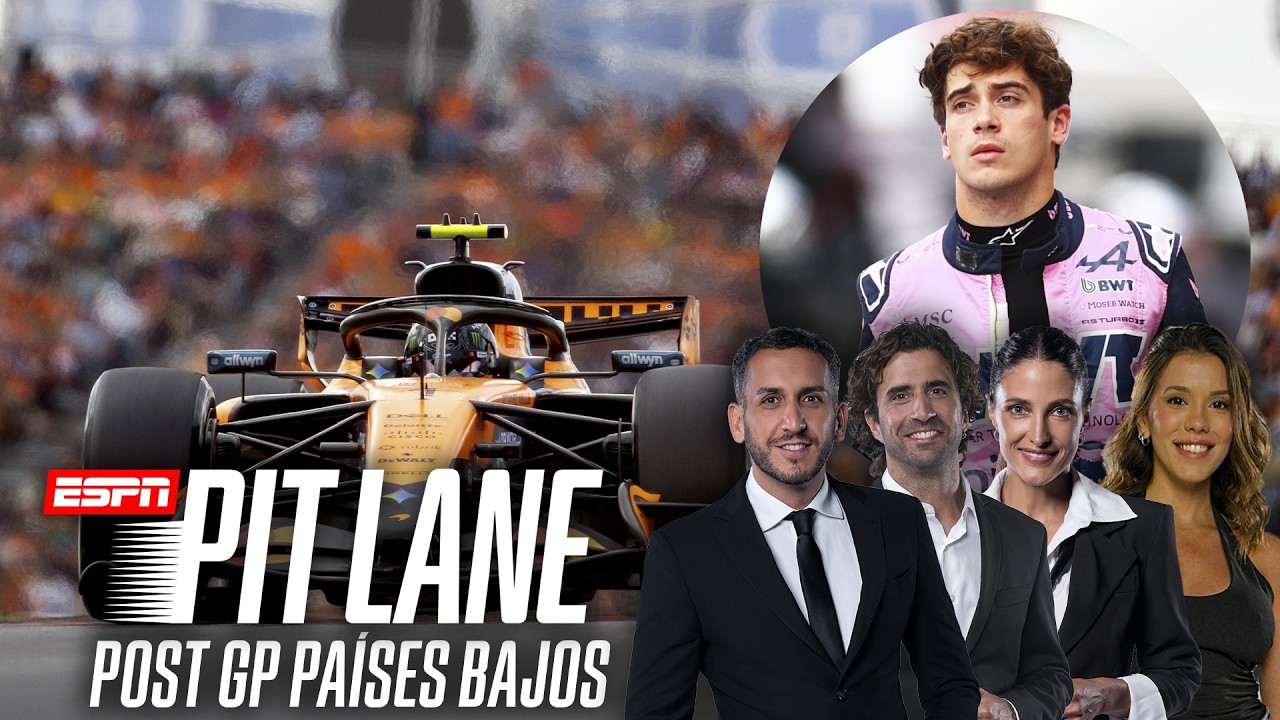 NORRIS, EL CAMPEÓN QUE QUIERE DAR PELEA | COLAPINTO Y UNA INCREÍBLE PENALIZACIÓN | ESPN PIT LANE