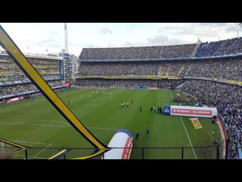 "Recibimiento Boca 2/4/16" Barra: La 12 • Club: Boca Juniors