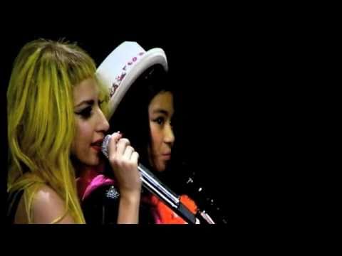Born This Way - Lady Gaga duet with Maria Aragon LIVE Toronto