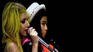Born This Way - Lady Gaga duet with Maria Aragon LIVE Toronto