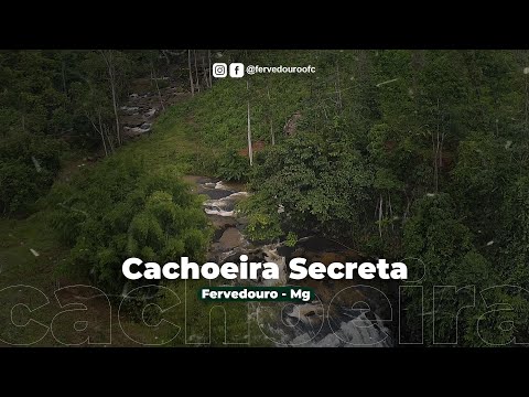 Cachoeira Secreta Fervedouro - Minas Gerais | DRONE FULL HD