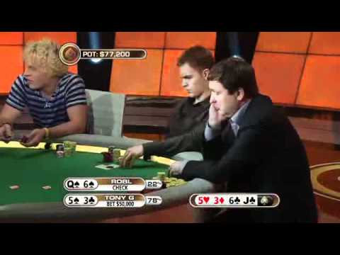 Tony G DESTROYS Andrew Robl - Pokerstars "The Big Game"