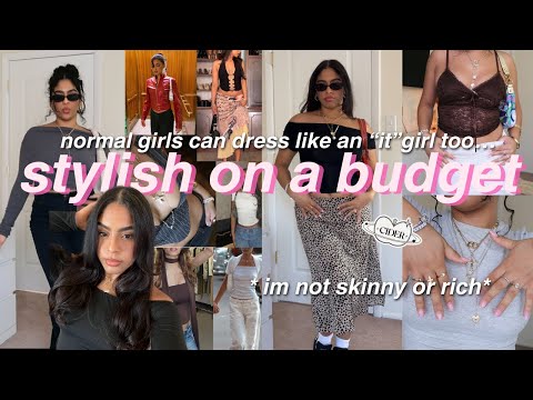 How to dress like a Pinterest "IT girl" ON A BUDGET when you’re NOT SKINNY *a guide*