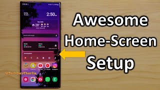 The best Samsung home screen setup (useful widgets and layout ideas)