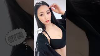 【TikTok】トレーニングウェアの女性 #Shorts