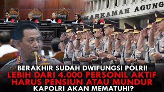 Download lagu BERAKHIR SUDAH DWIFUNGSI POLRI!4.000 PERSONIL AKTIF HARUS PENSIUN ATAU MUNDUR.KAPOLRI AKAN MEMATUHI? mp3 Download lagu BERAKHIR SUDAH DWIFUNGSI POLRI!4.000 PERSONIL AKTIF HARUS PENSIUN ATAU MUNDUR.KAPOLRI AKAN MEMATUHI? mp3