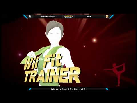 Game On Expo Smash 4 Paid Bracket WR3 - John Numbers (Wii Fit Trainer) vs Bird (Rosalina & Luma)