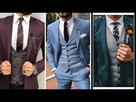Best 3 piece suit for men# Latest wedding outfits for groom