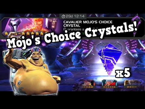 Mojo's Choice Cavalier Crystal Opening! Marvel Contest of Champions