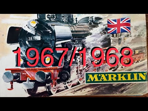 Märklin 1967 1968 catalogue for the UK market