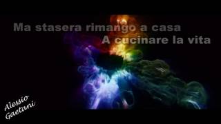 Alessio Gaetani - Il Diluvio Universale (Lyrics Video) Cover Annalisa Scarrone