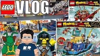 EPIC LEGO STORE TOUR + We Drove 1000 MILES For NEW LEGO Sets!  | MandRproductions LEGO Vlog!
