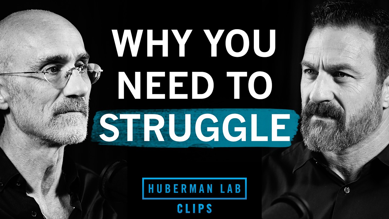 How Struggle Leads to Satisfaction | Dr. Arthur Brooks & Dr. Andrew Huberman