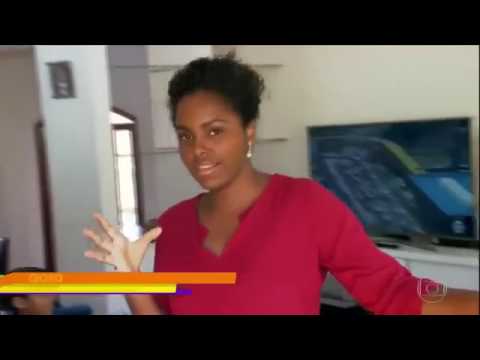 Globo Esporte Visita casa de Luiz Araújo