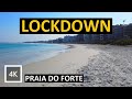 Praia do Forte FECHADA em Cabo Frio/RJ (4K 60fps)
