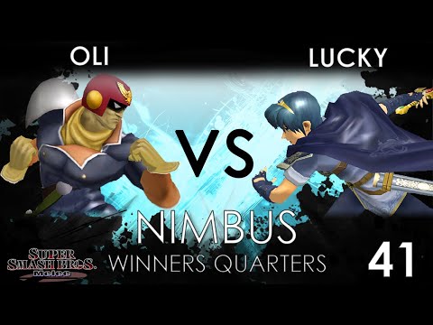 Nimbus #41 - Oli (Falcon) VS DIGNITAS | Lucky (Marth) - SSBM Winners Quarters