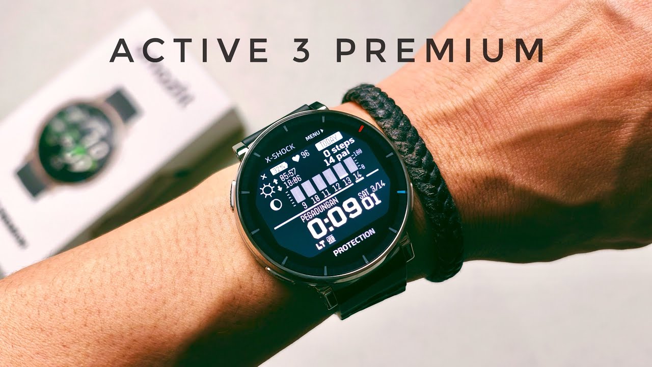 2 JAM GPS NYA GAK PUTUS! NYOBAIN AMAZFIT ACTIVE 3 PREMIUM